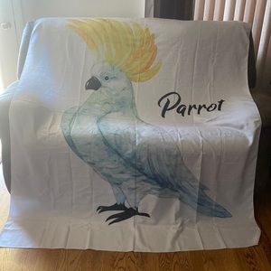 Egobuy Tapestry Wall Hanging 79 X 59 Parrot